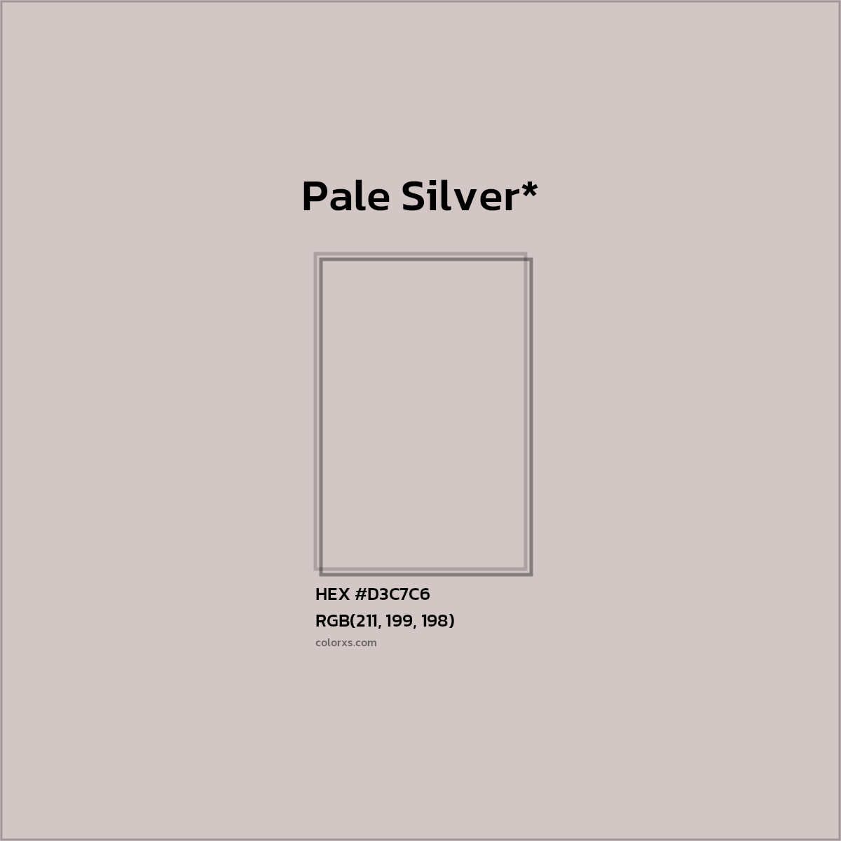 HEX #D3C7C6 Color Name, Color Code, Palettes, Similar Paints, Images
