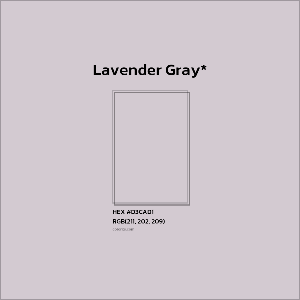 HEX #D3CAD1 Color Name, Color Code, Palettes, Similar Paints, Images