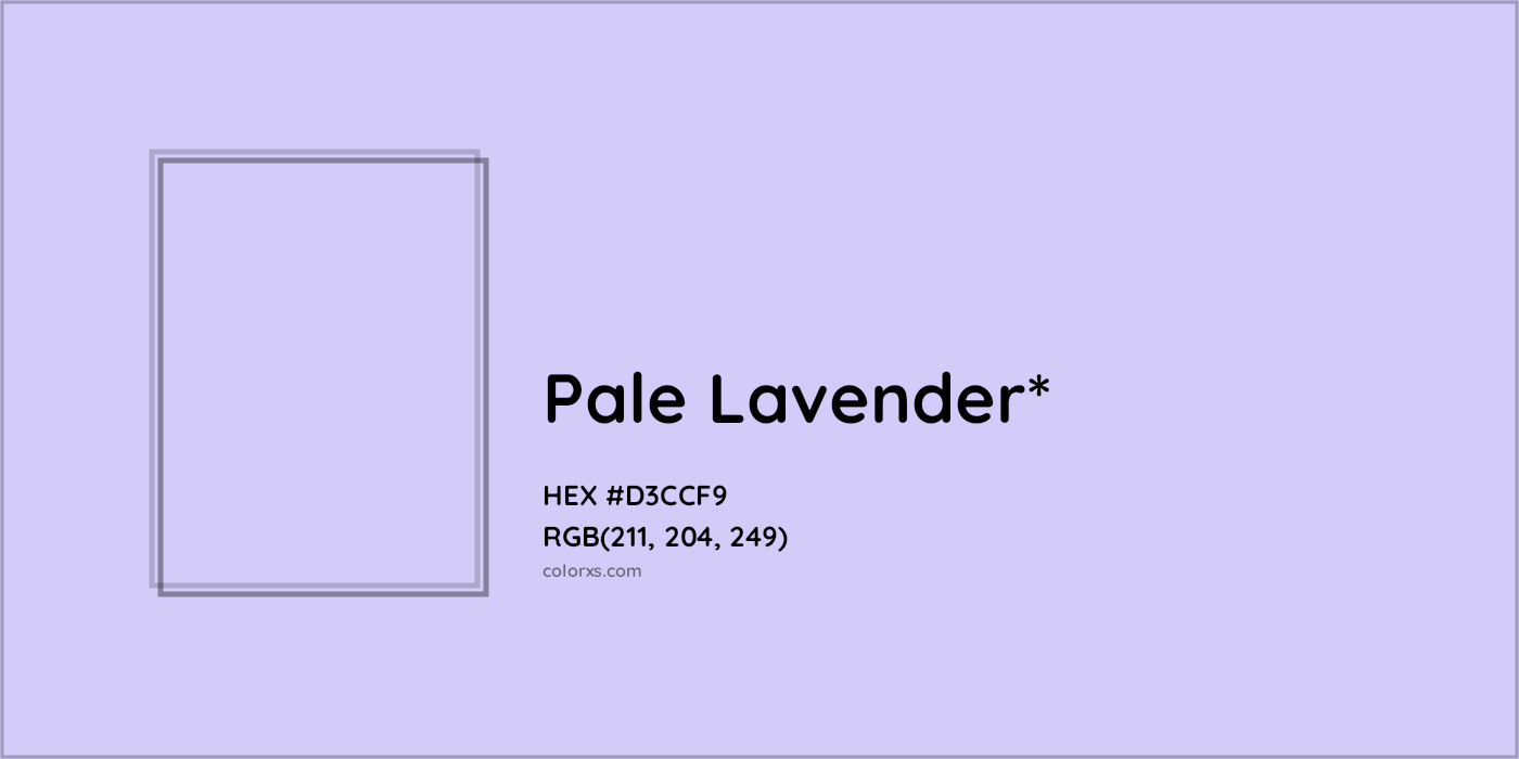 HEX #D3CCF9 Color Name, Color Code, Palettes, Similar Paints, Images