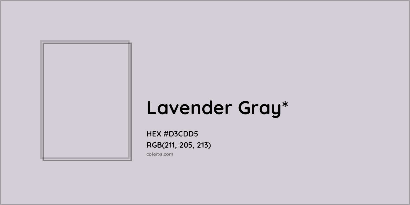 HEX #D3CDD5 Color Name, Color Code, Palettes, Similar Paints, Images