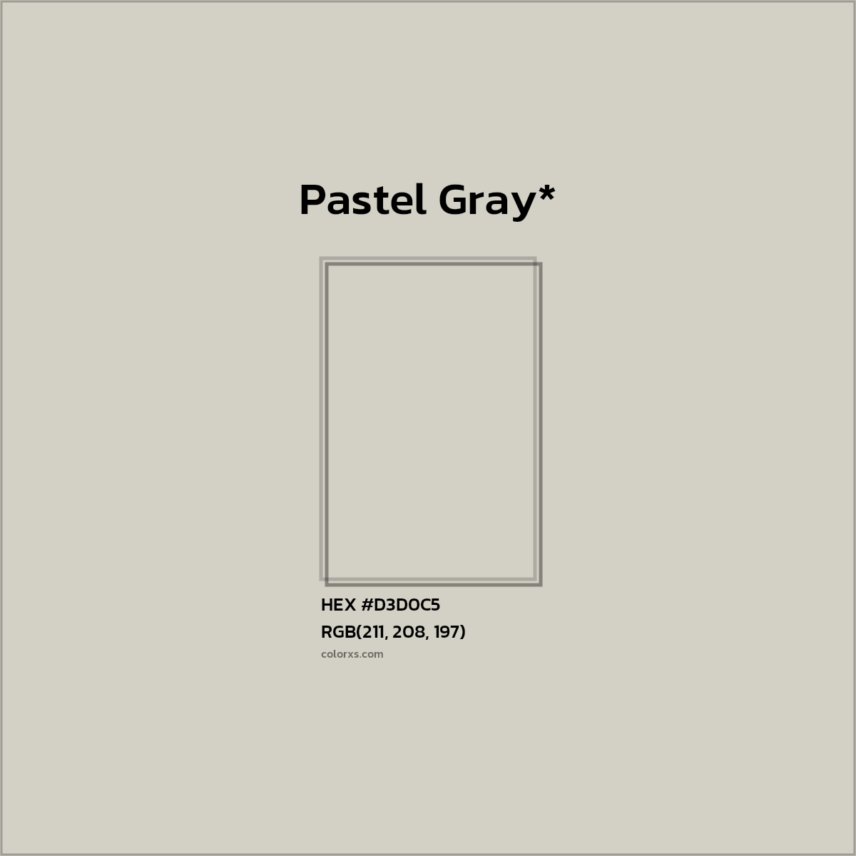 HEX #D3D0C5 Color Name, Color Code, Palettes, Similar Paints, Images