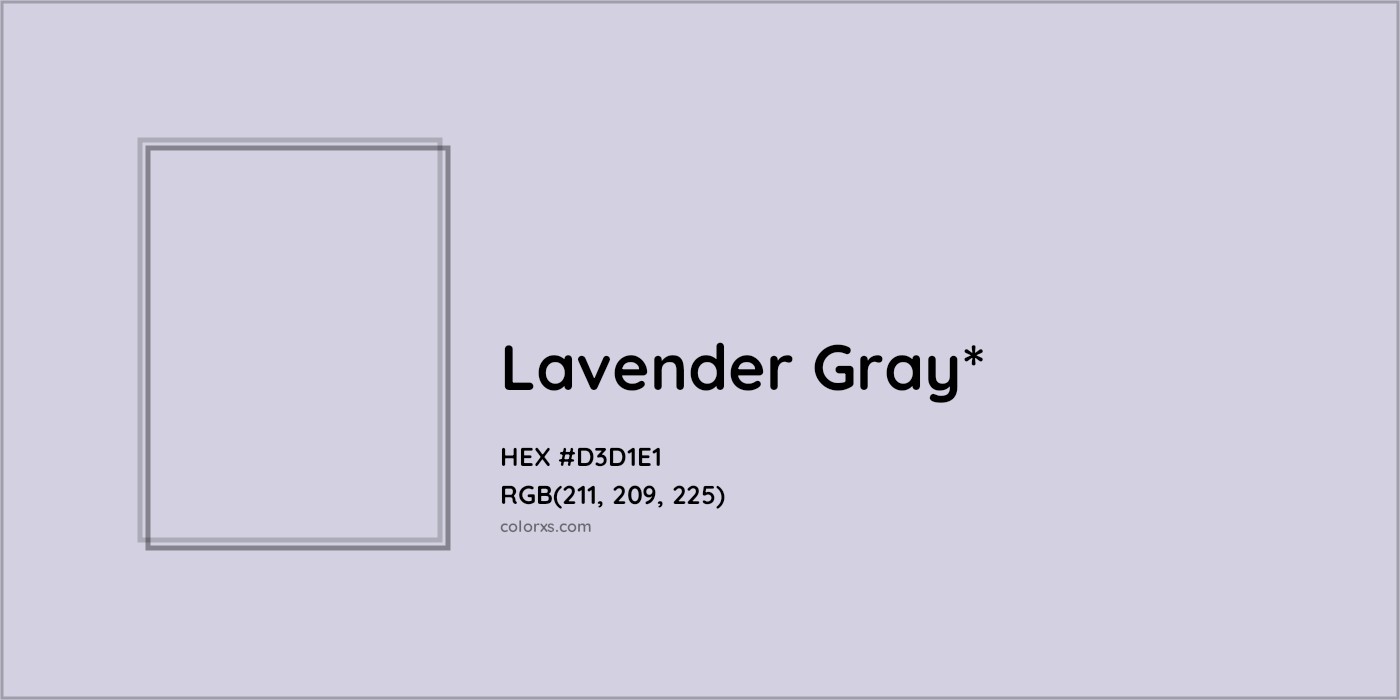 HEX #D3D1E1 Color Name, Color Code, Palettes, Similar Paints, Images