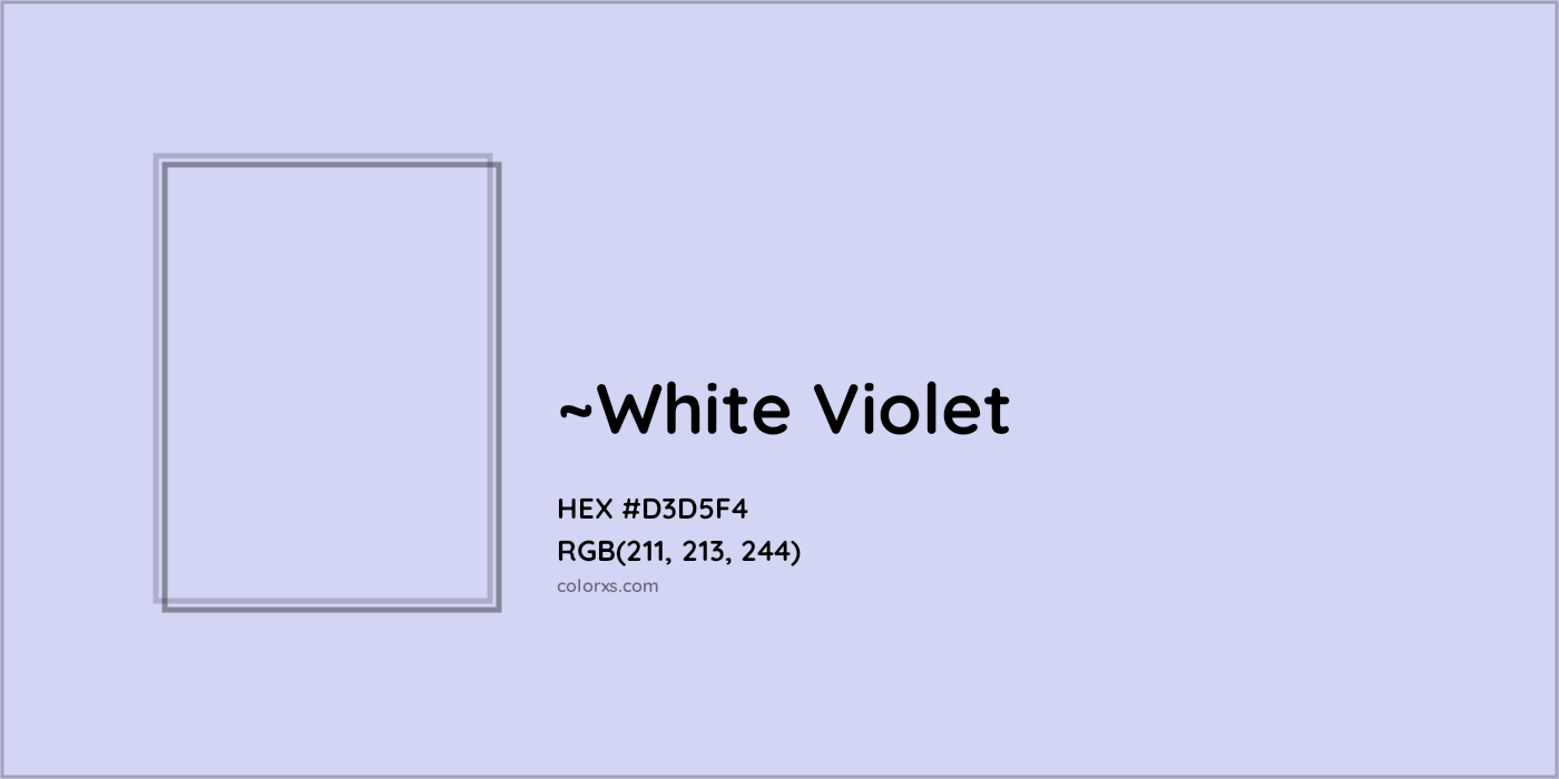 HEX #D3D5F4 Color Name, Color Code, Palettes, Similar Paints, Images