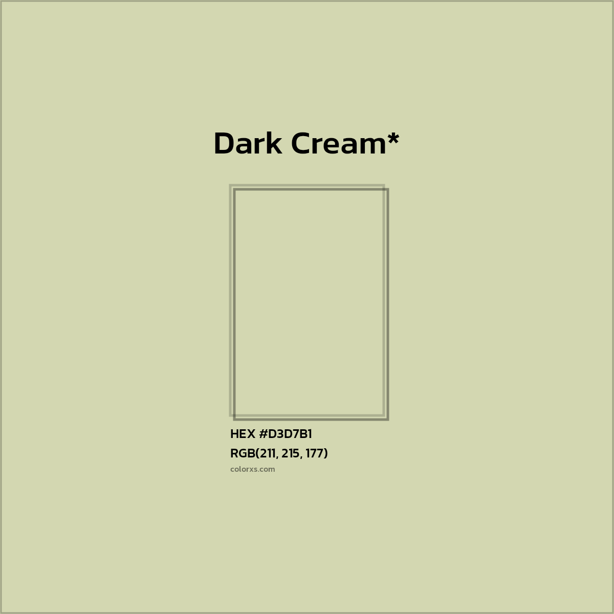 HEX #D3D7B1 Color Name, Color Code, Palettes, Similar Paints, Images