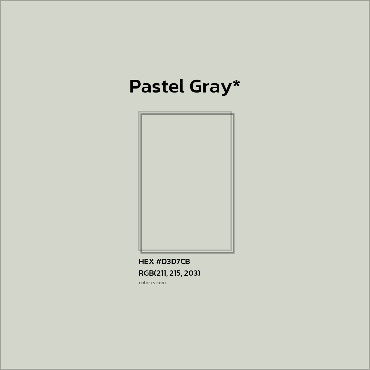 HEX #D3D7CB Color Name, Color Code, Palettes, Similar Paints, Images