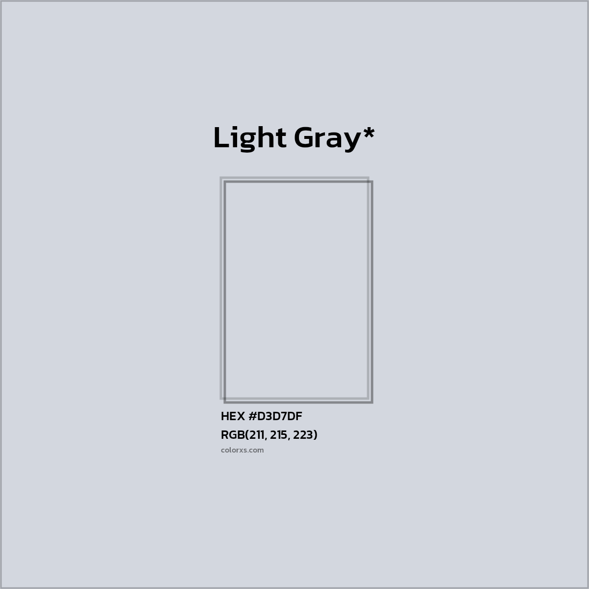HEX #D3D7DF Color Name, Color Code, Palettes, Similar Paints, Images