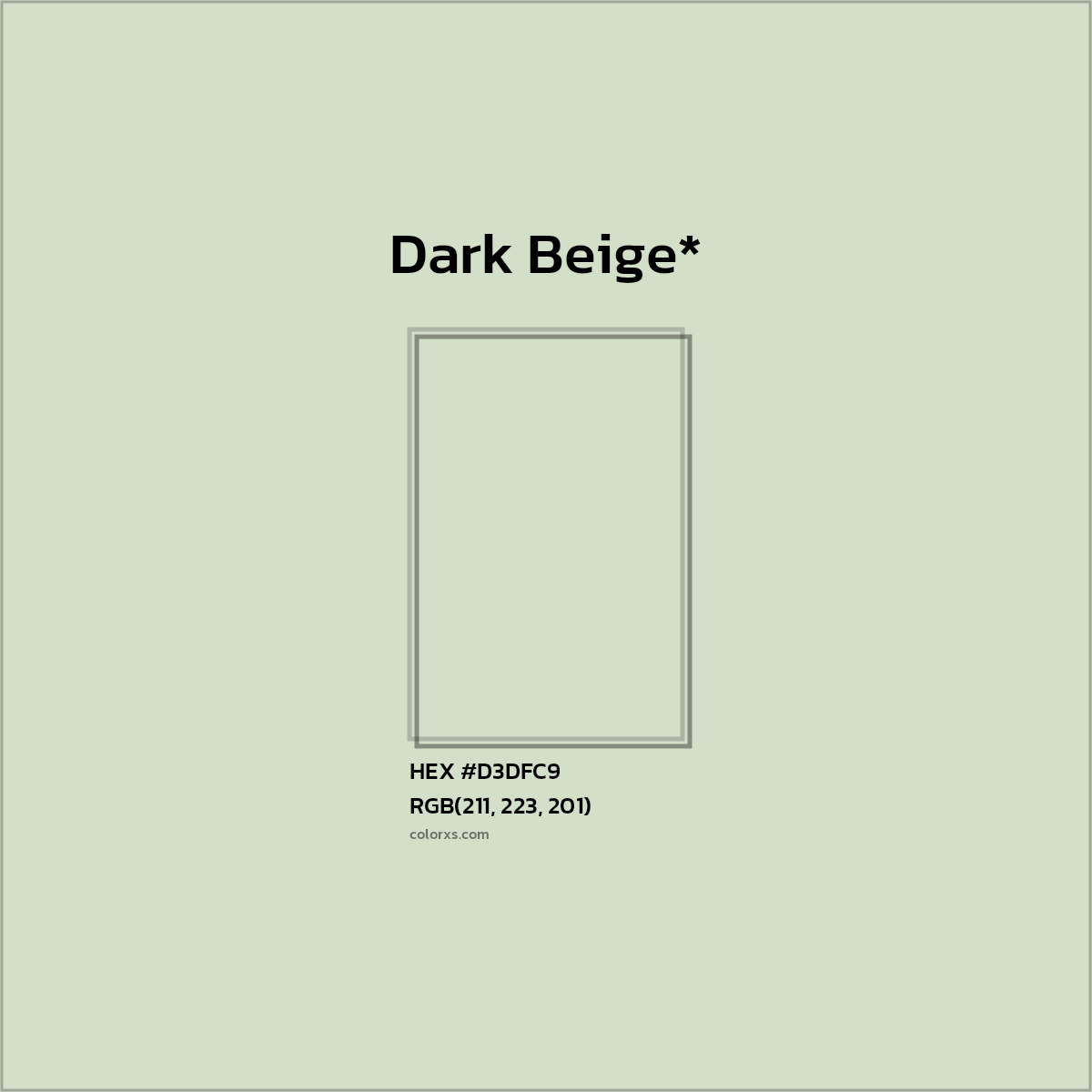 #D3DFC9 hex color. RGB, RYB, CMYK, HSL, HSV codes and color conversions. Matching color names, palettes, paints.