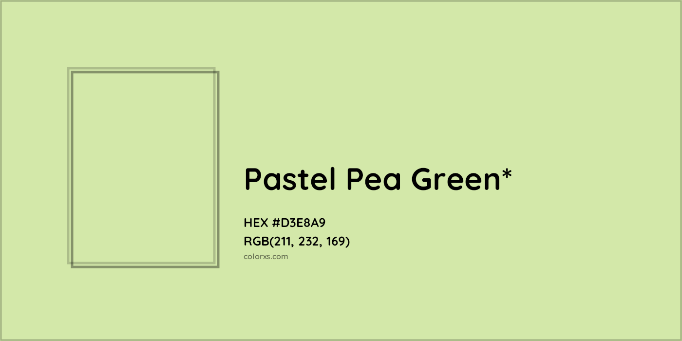 HEX #D3E8A9 Color Name, Color Code, Palettes, Similar Paints, Images