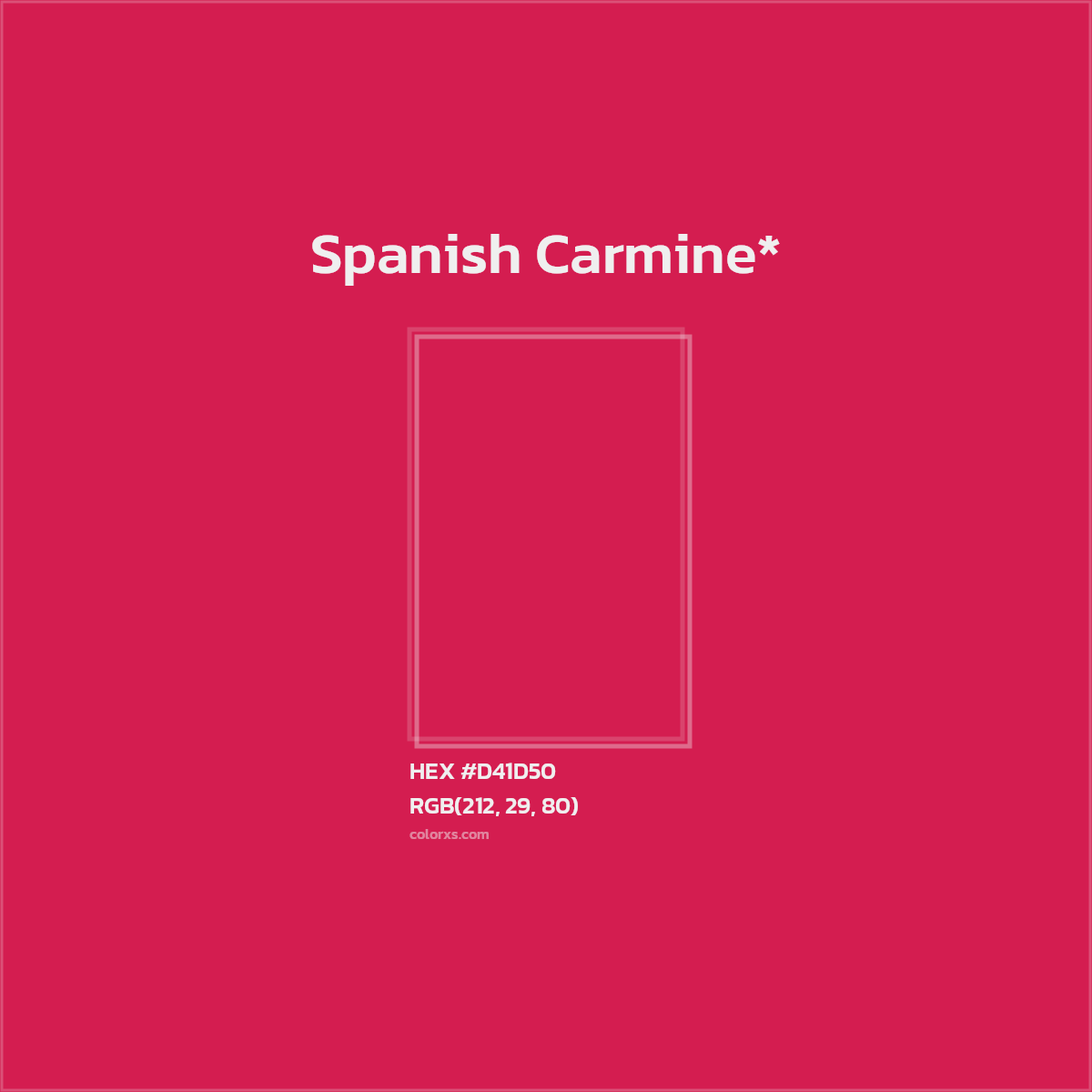 HEX #D41D50 Color Name, Color Code, Palettes, Similar Paints, Images