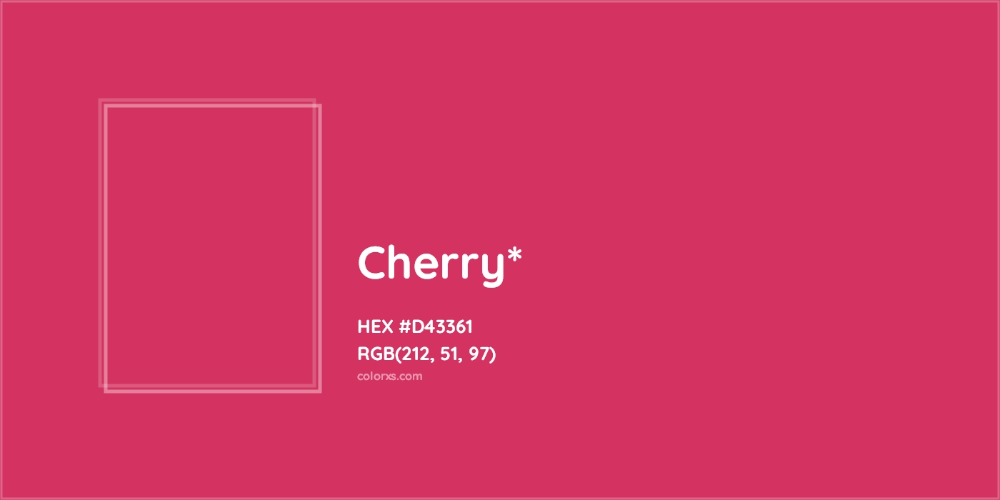 HEX #D43361 Color Name, Color Code, Palettes, Similar Paints, Images