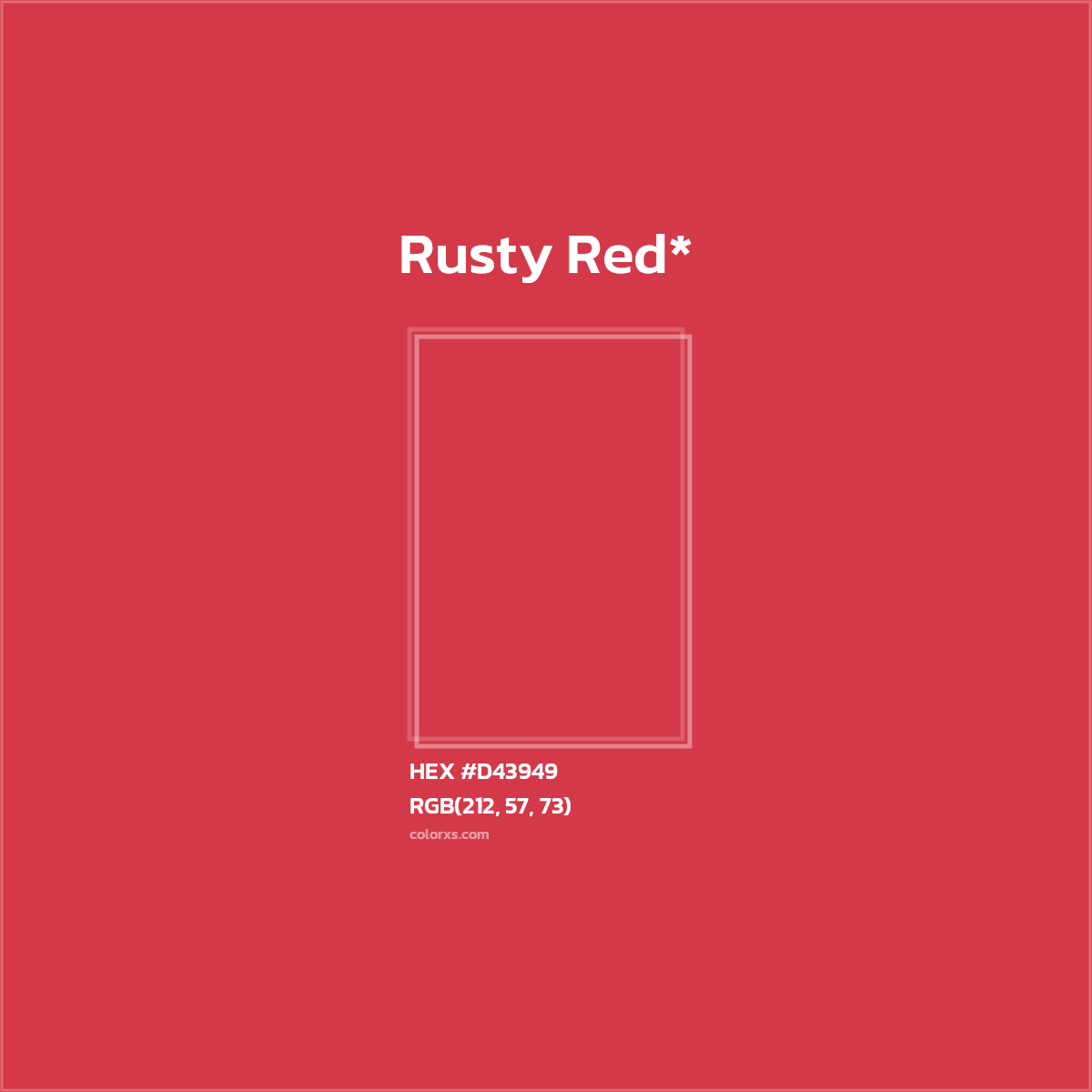 HEX #D43949 Color Name, Color Code, Palettes, Similar Paints, Images