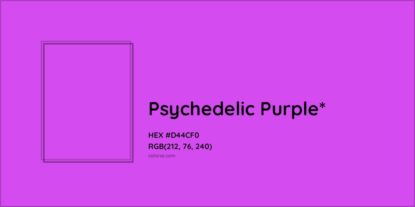HEX #D44CF0 Color Name, Color Code, Palettes, Similar Paints, Images