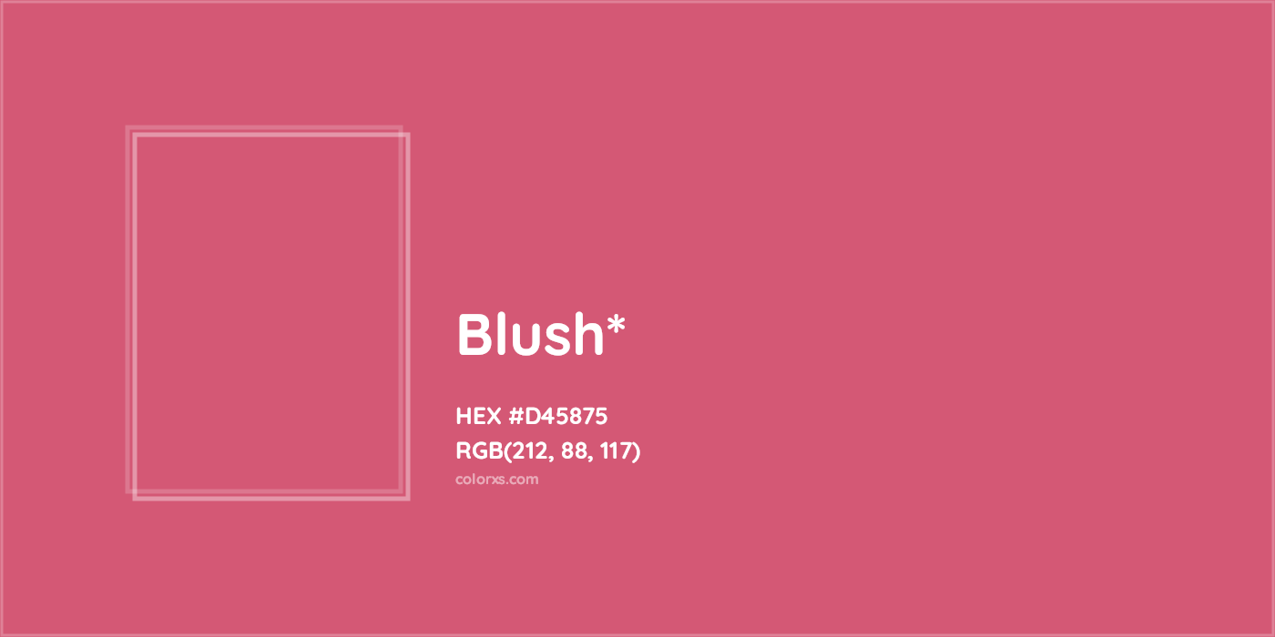 HEX #D45875 Color Name, Color Code, Palettes, Similar Paints, Images