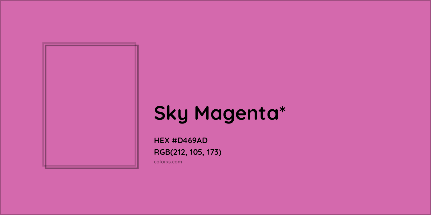 HEX #D469AD Color Name, Color Code, Palettes, Similar Paints, Images