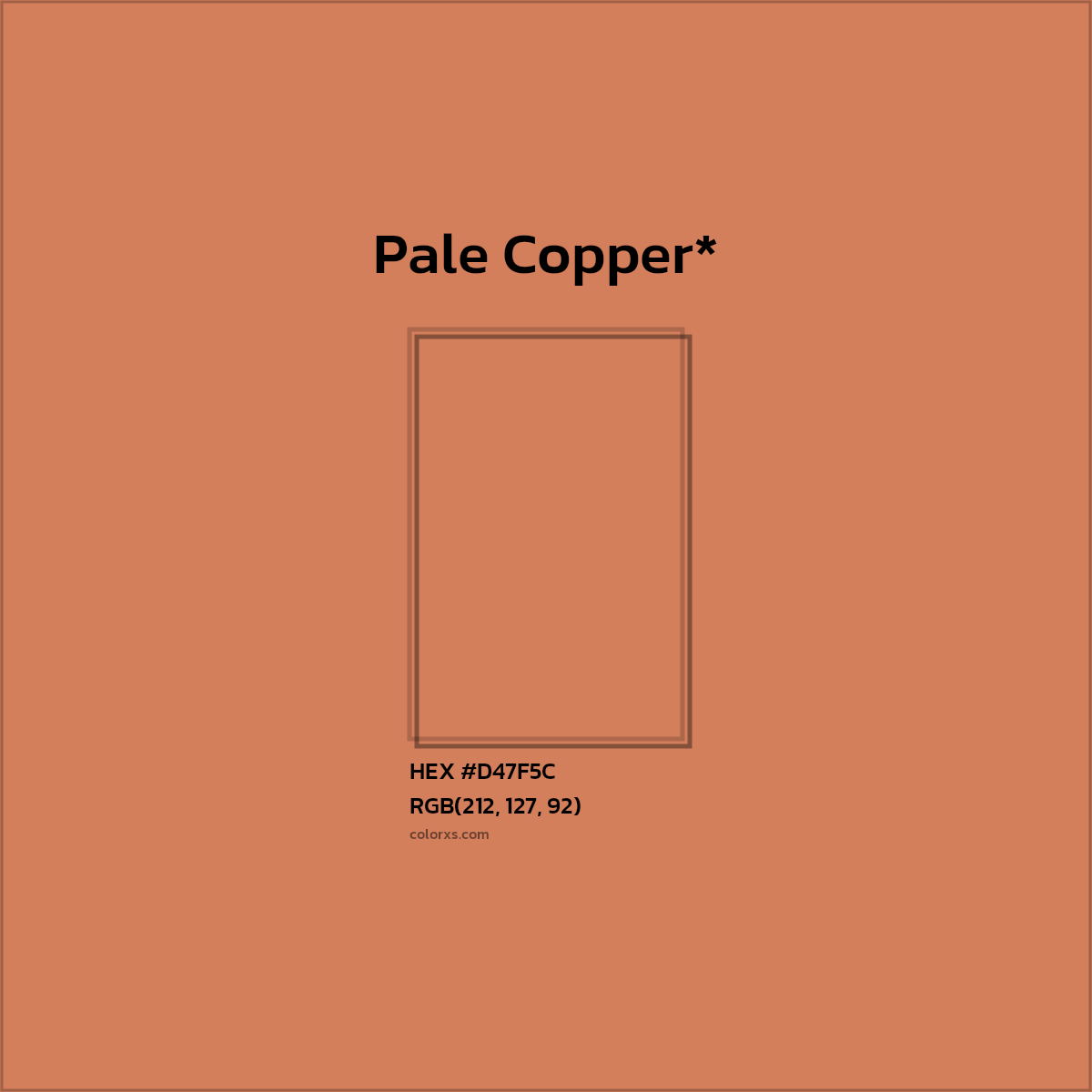 HEX #D47F5C Color Name, Color Code, Palettes, Similar Paints, Images