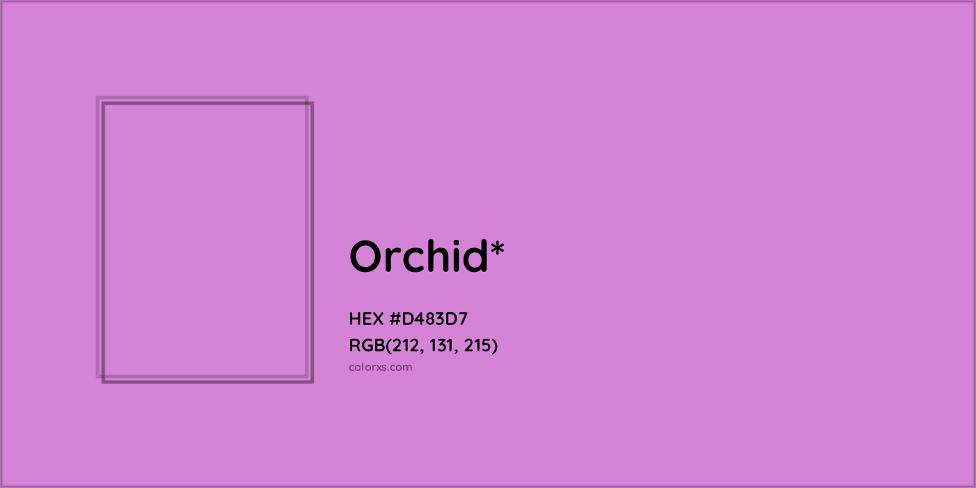 HEX #D483D7 Color Name, Color Code, Palettes, Similar Paints, Images