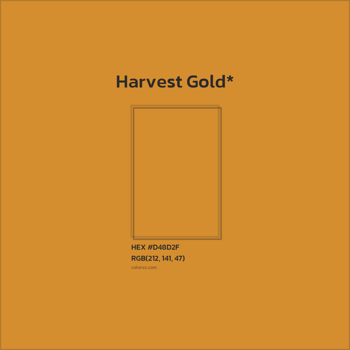 HEX #D48D2F Color Name, Color Code, Palettes, Similar Paints, Images