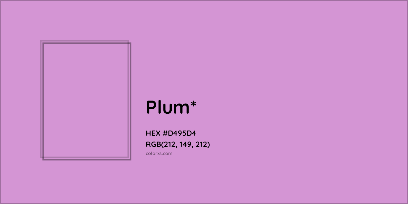 HEX #D495D4 Color Name, Color Code, Palettes, Similar Paints, Images
