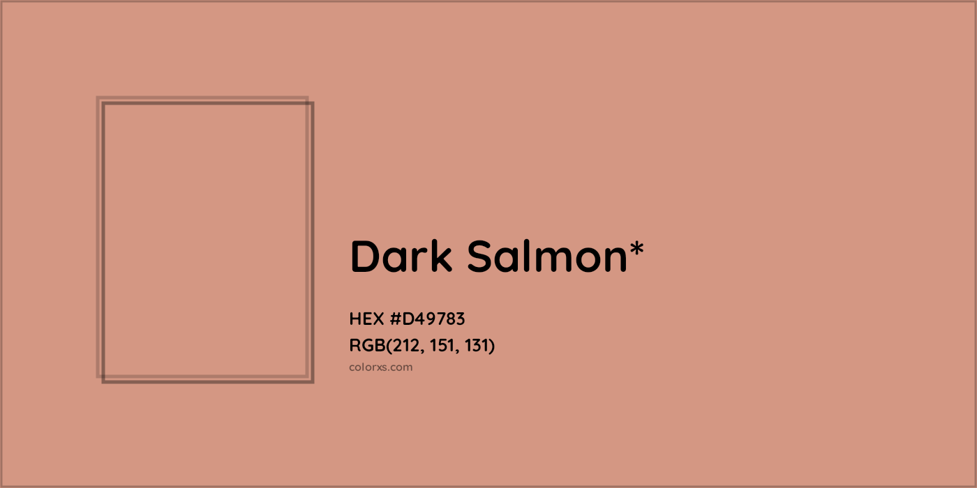 HEX #D49783 Color Name, Color Code, Palettes, Similar Paints, Images