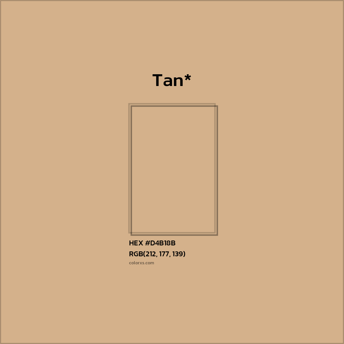 HEX #D4B18B Color Name, Color Code, Palettes, Similar Paints, Images