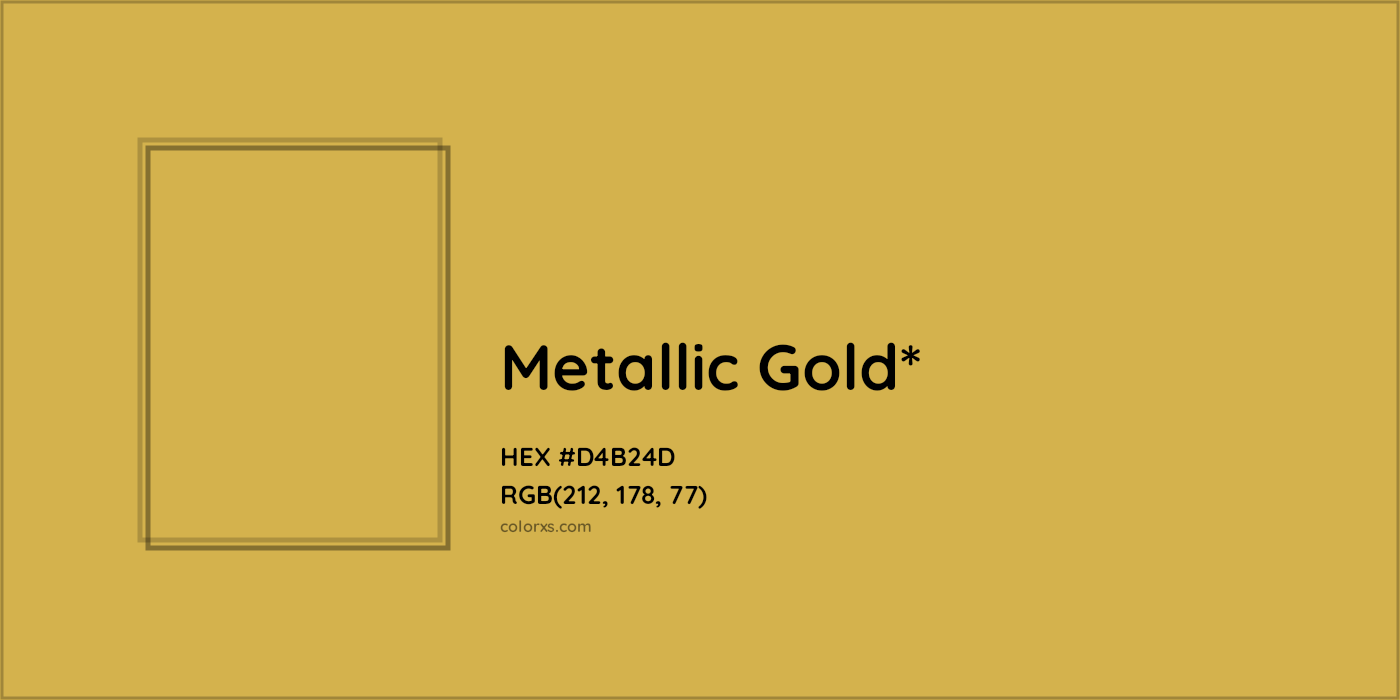 HEX #D4B24D Color Name, Color Code, Palettes, Similar Paints, Images