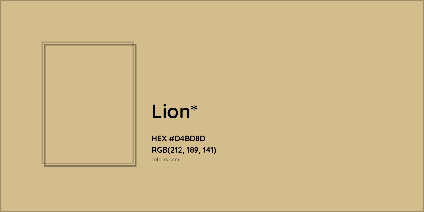 HEX #D4BD8D Color Name, Color Code, Palettes, Similar Paints, Images