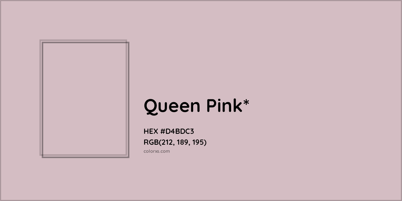HEX #D4BDC3 Color Name, Color Code, Palettes, Similar Paints, Images