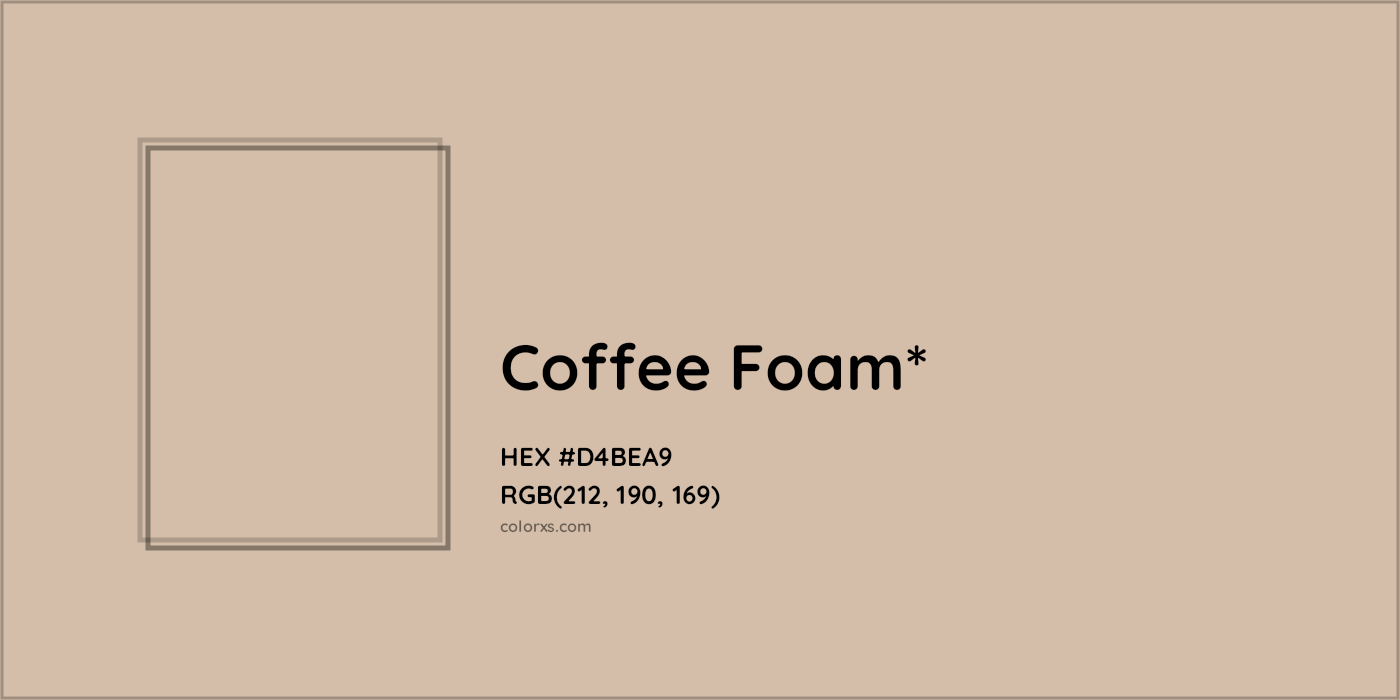 HEX #D4BEA9 Color Name, Color Code, Palettes, Similar Paints, Images
