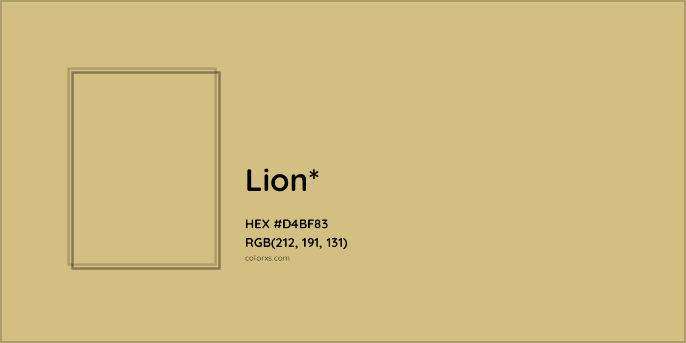 HEX #D4BF83 Color Name, Color Code, Palettes, Similar Paints, Images