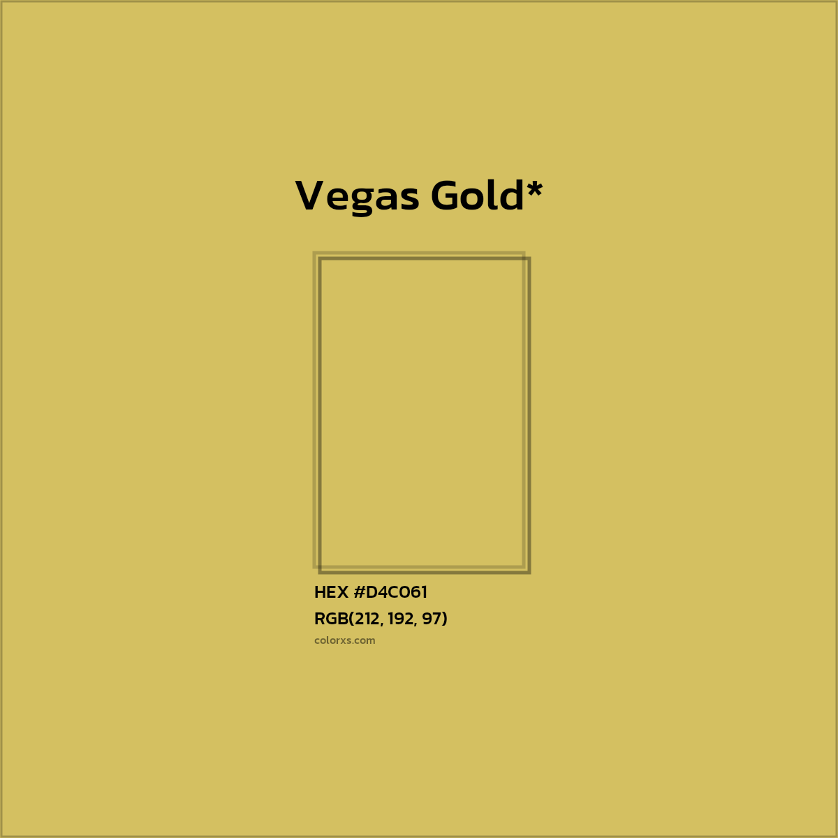 HEX #D4C061 Color Name, Color Code, Palettes, Similar Paints, Images