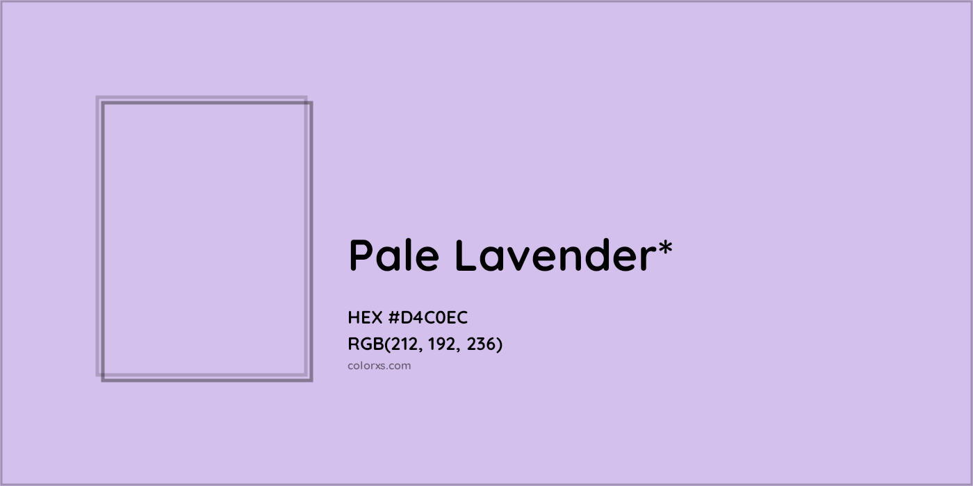 HEX #D4C0EC Color Name, Color Code, Palettes, Similar Paints, Images