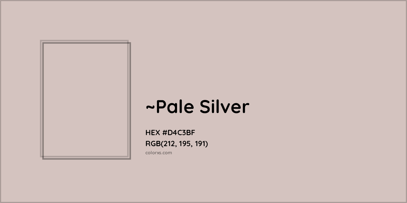 HEX #D4C3BF Color Name, Color Code, Palettes, Similar Paints, Images