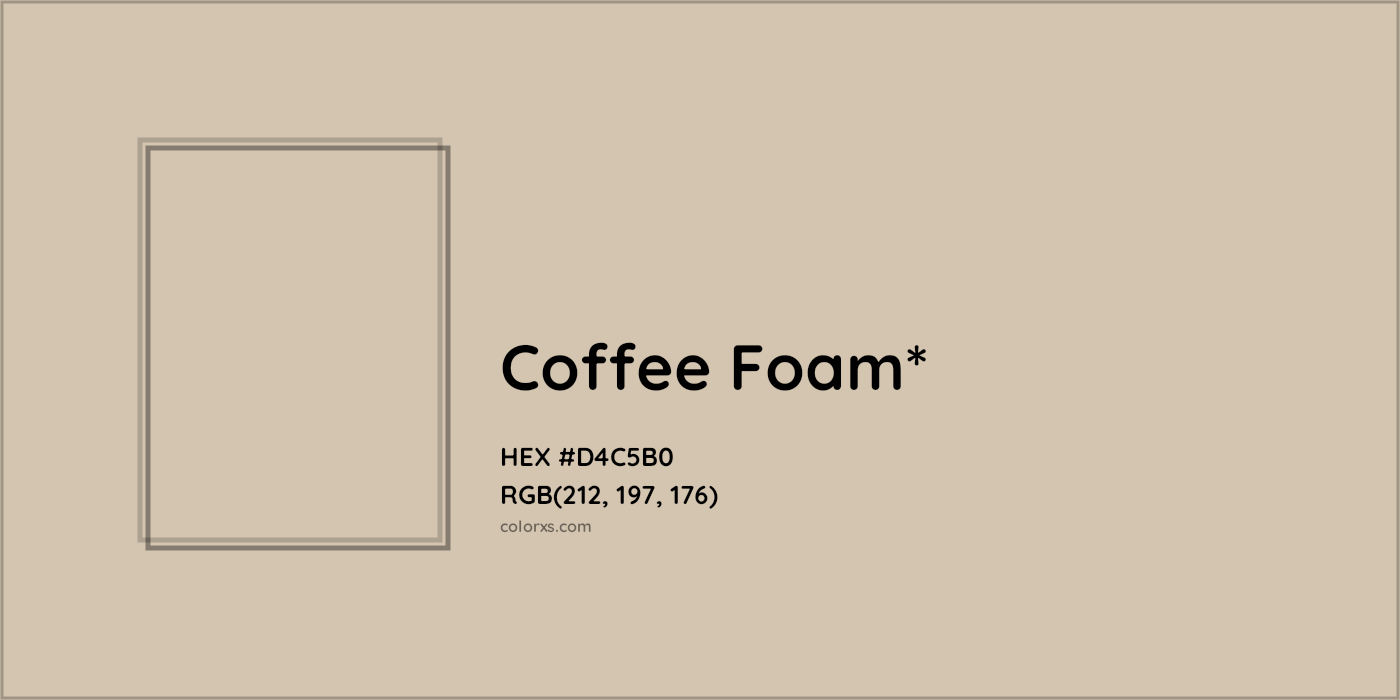 HEX #D4C5B0 Color Name, Color Code, Palettes, Similar Paints, Images