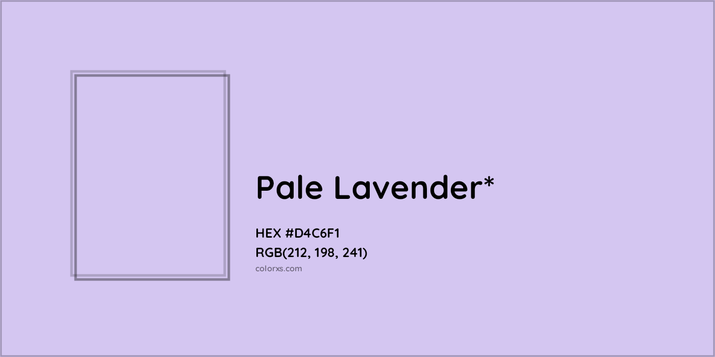 HEX #D4C6F1 Color Name, Color Code, Palettes, Similar Paints, Images
