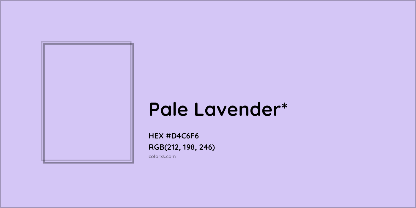 HEX #D4C6F6 Color Name, Color Code, Palettes, Similar Paints, Images