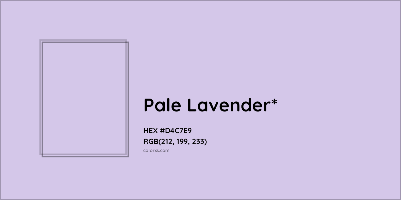 HEX #D4C7E9 Color Name, Color Code, Palettes, Similar Paints, Images