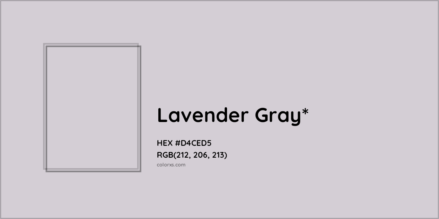 HEX #D4CED5 Color Name, Color Code, Palettes, Similar Paints, Images