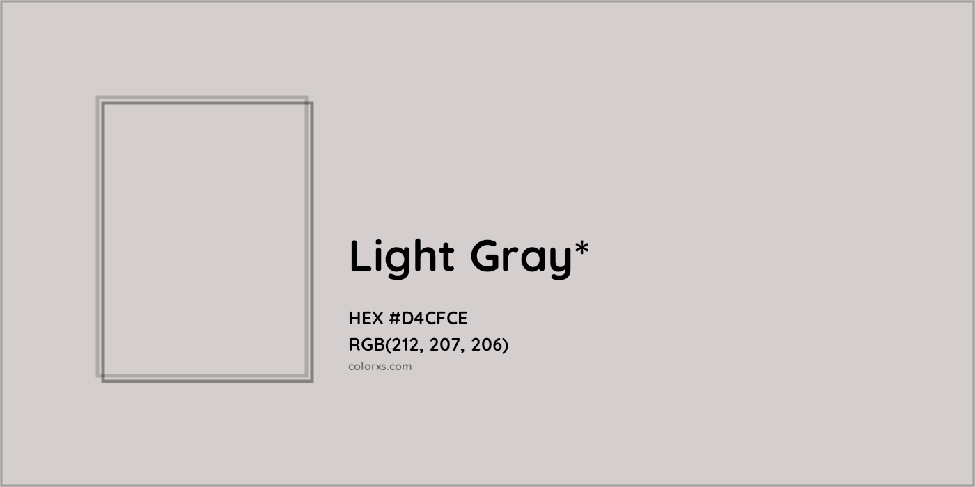 HEX #D4CFCE Color Name, Color Code, Palettes, Similar Paints, Images
