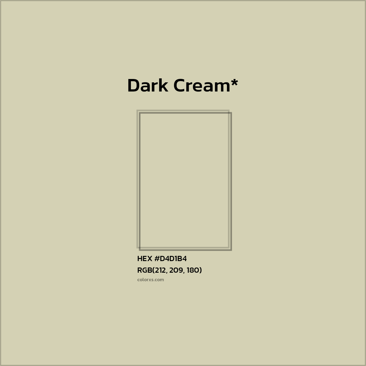 HEX #D4D1B4 Color Name, Color Code, Palettes, Similar Paints, Images