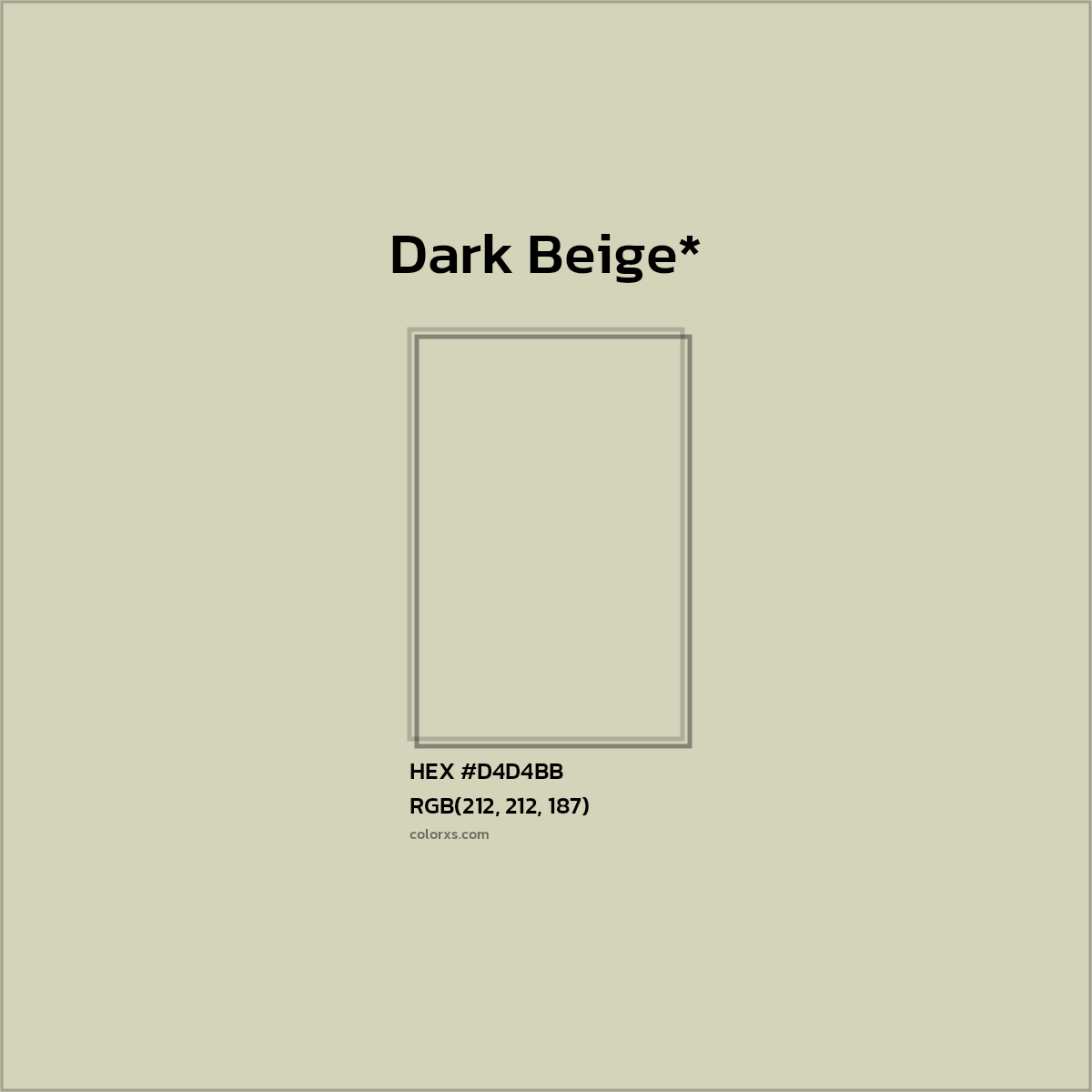HEX #D4D4BB Color Name, Color Code, Palettes, Similar Paints, Images