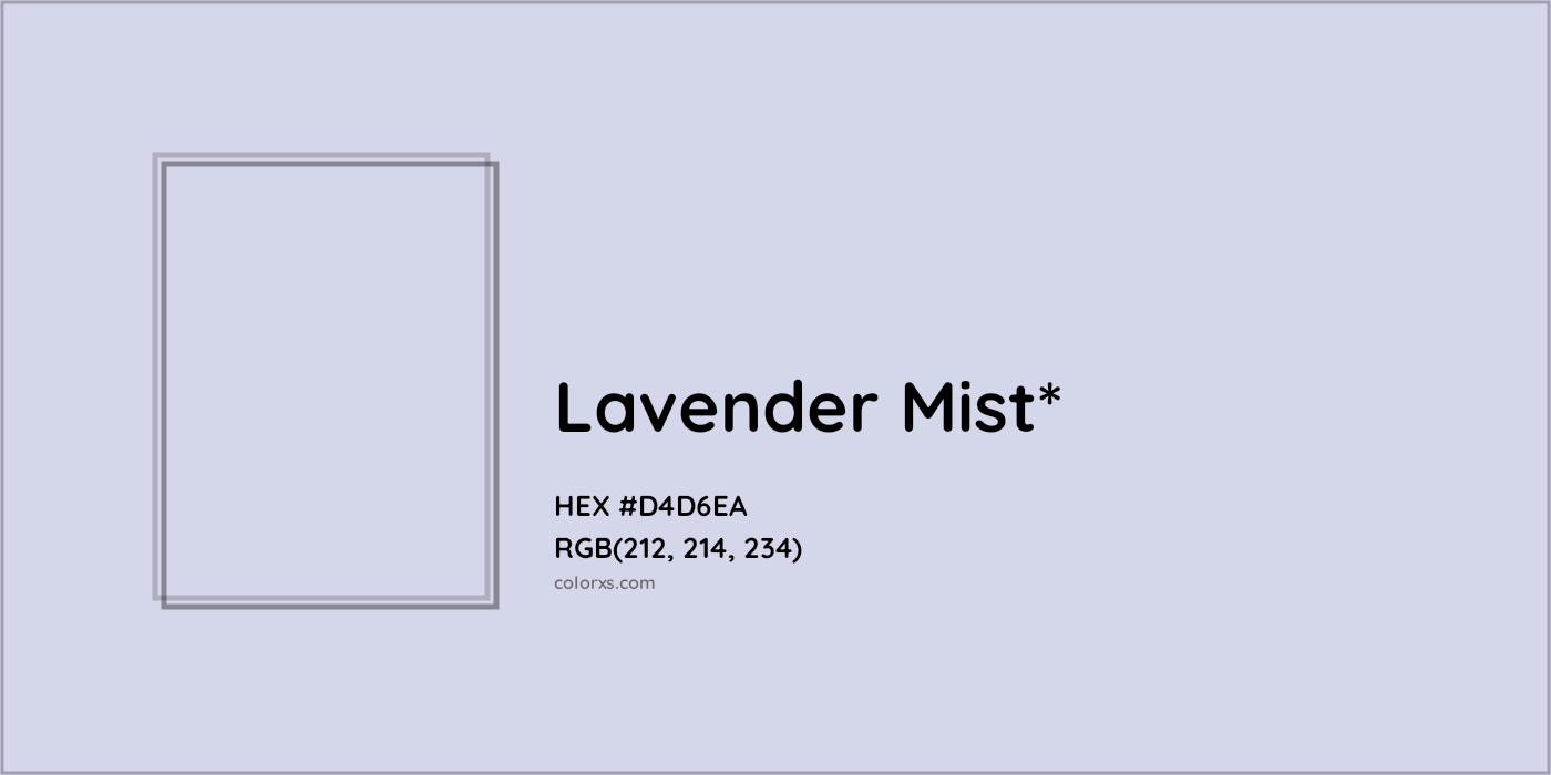 HEX #D4D6EA Color Name, Color Code, Palettes, Similar Paints, Images