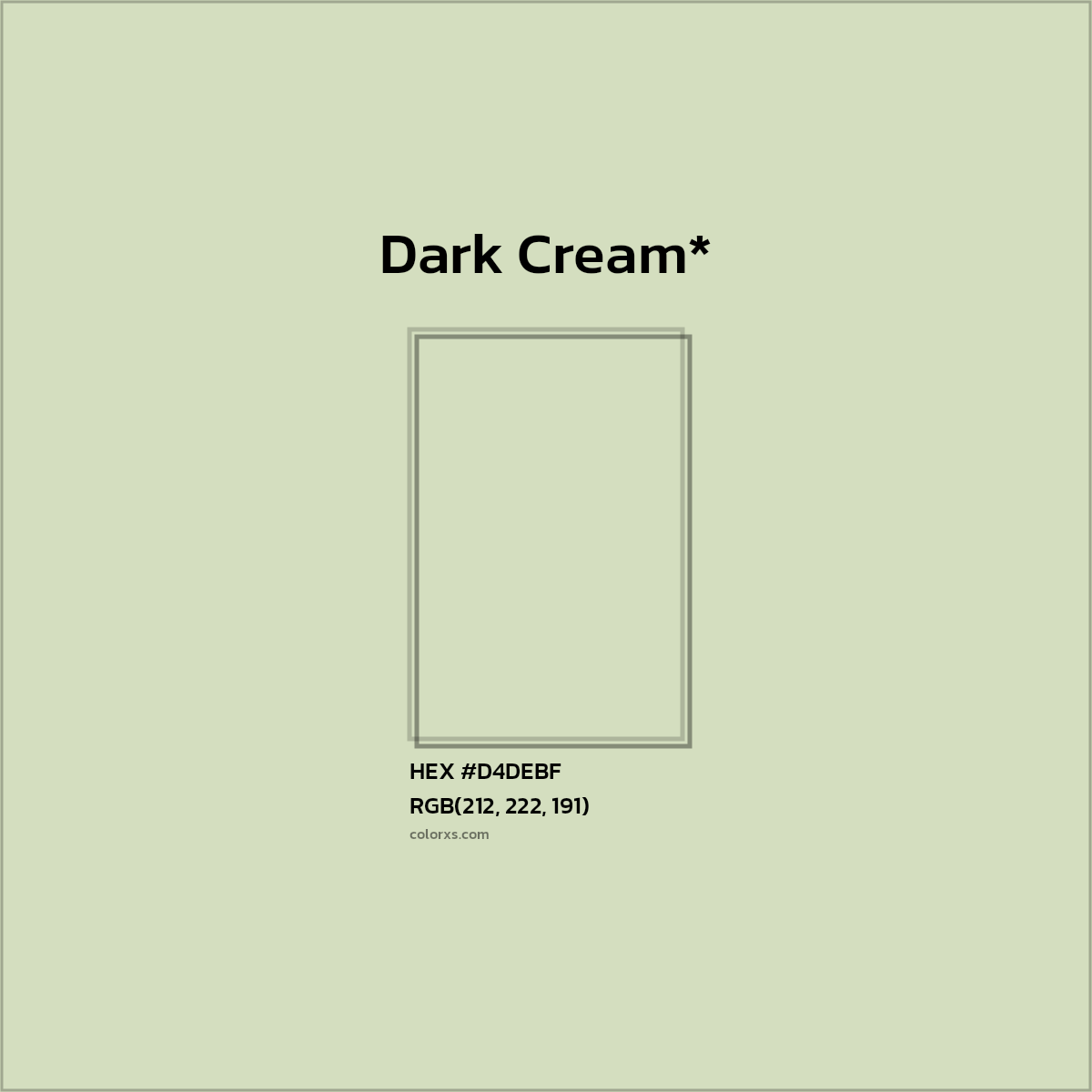 HEX #D4DEBF Color Name, Color Code, Palettes, Similar Paints, Images