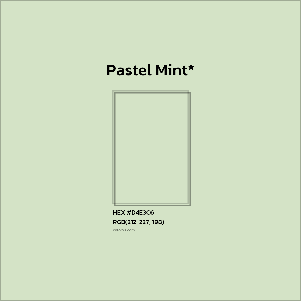 HEX #D4E3C6 Color Name, Color Code, Palettes, Similar Paints, Images