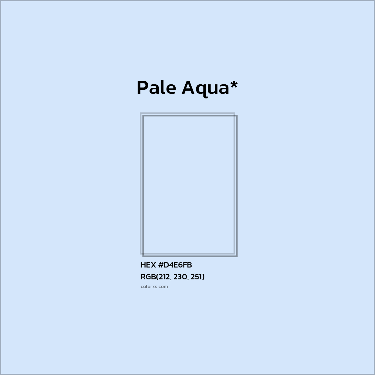 HEX #D4E6FB Color Name, Color Code, Palettes, Similar Paints, Images