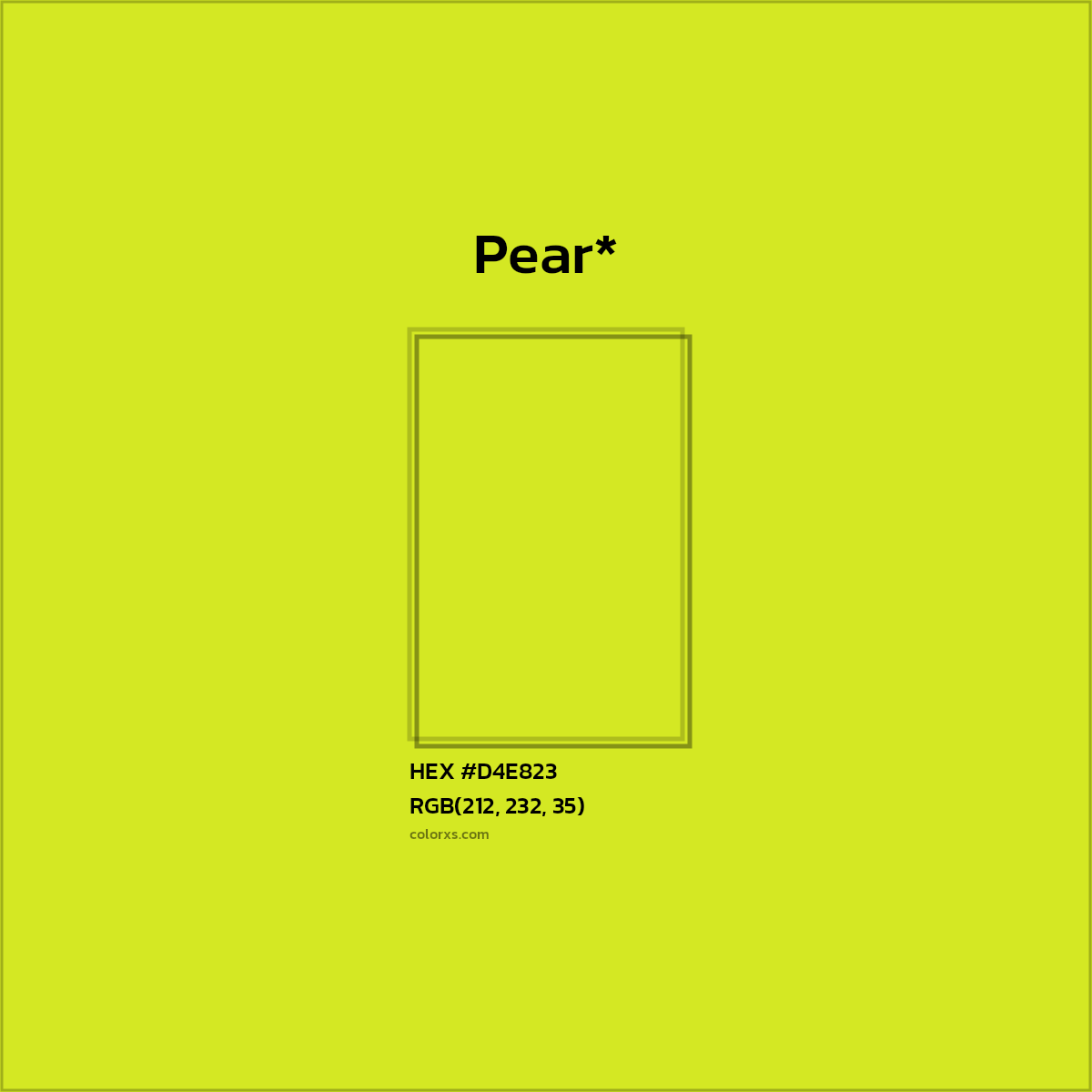 HEX #D4E823 Color Name, Color Code, Palettes, Similar Paints, Images