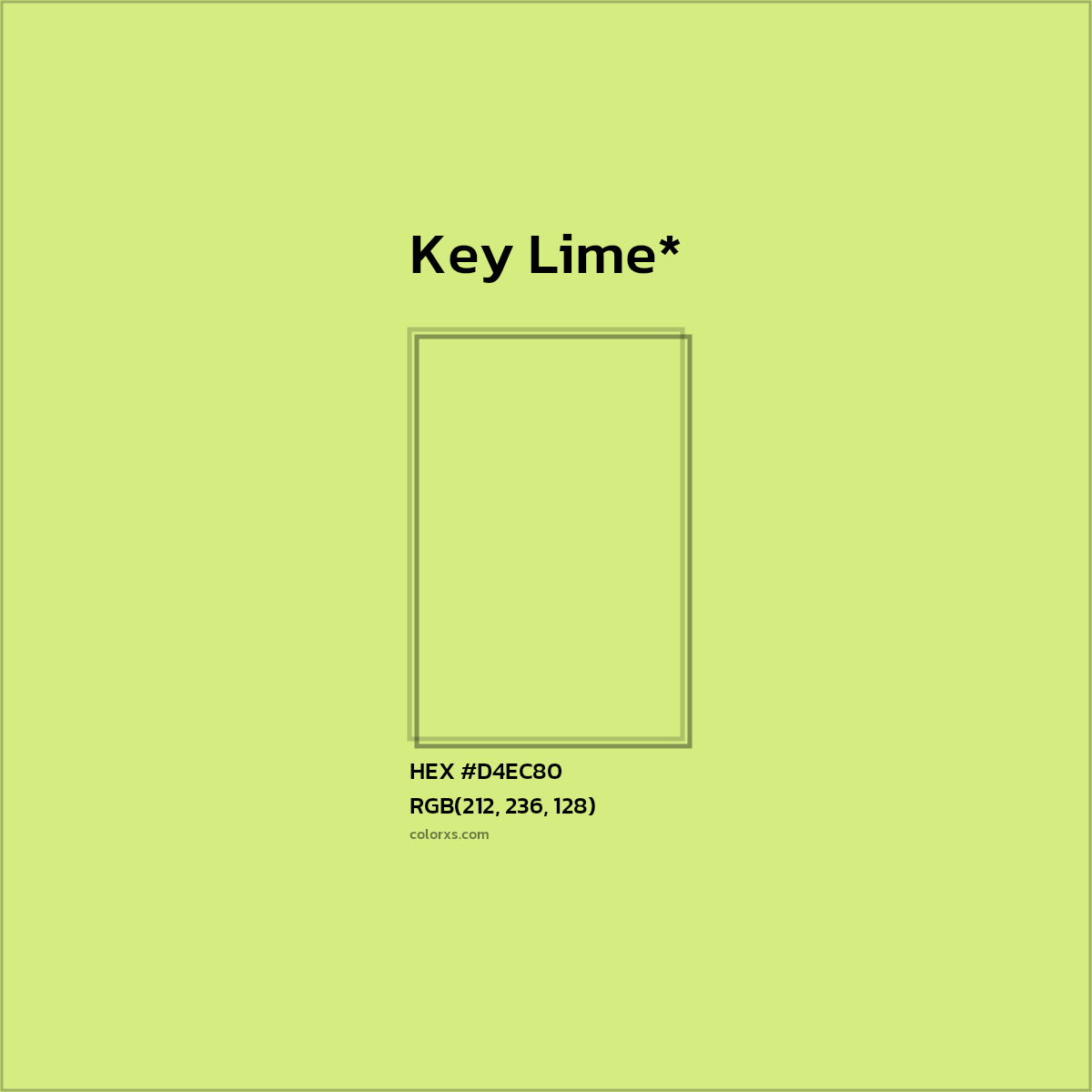 HEX #D4EC80 Color Name, Color Code, Palettes, Similar Paints, Images