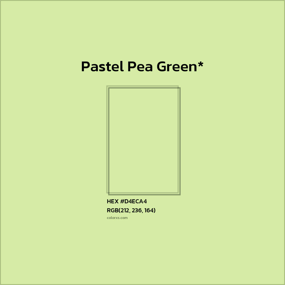 HEX #D4ECA4 Color Name, Color Code, Palettes, Similar Paints, Images