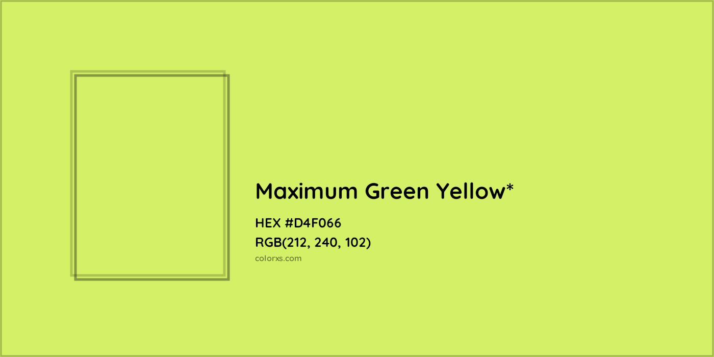HEX #D4F066 Color Name, Color Code, Palettes, Similar Paints, Images