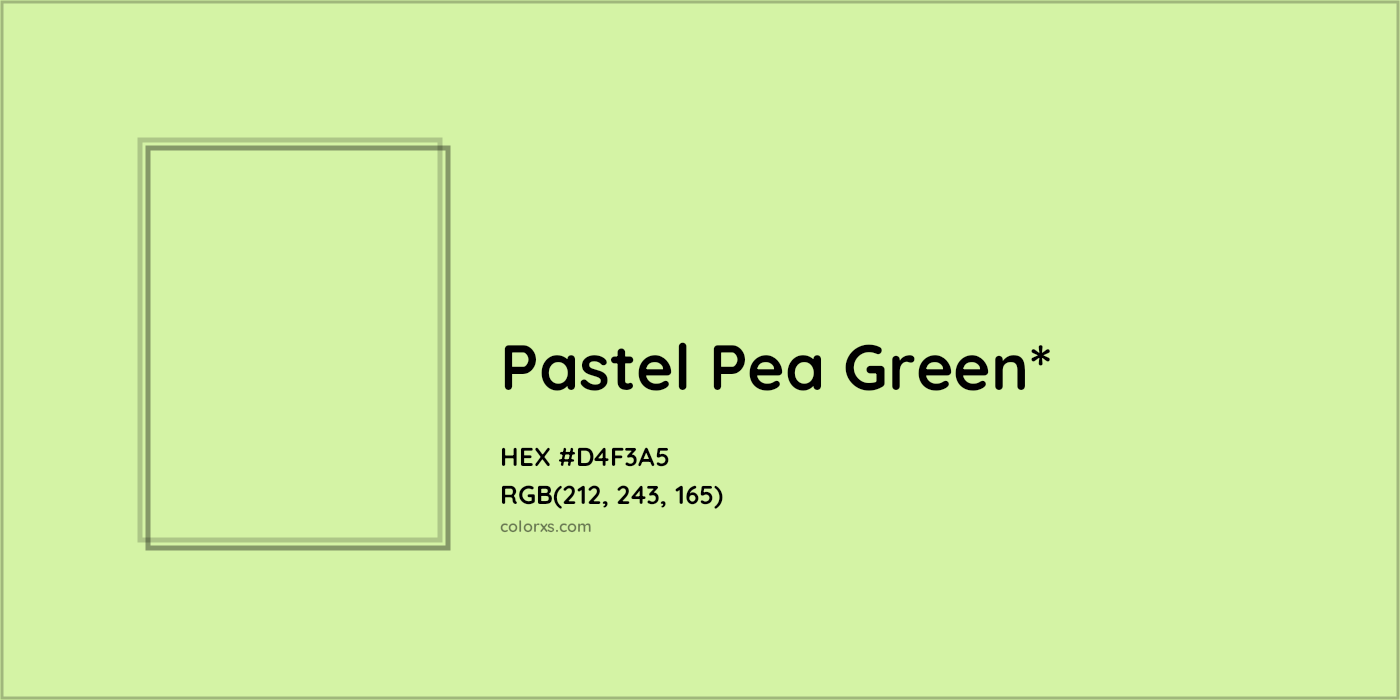 HEX #D4F3A5 Color Name, Color Code, Palettes, Similar Paints, Images