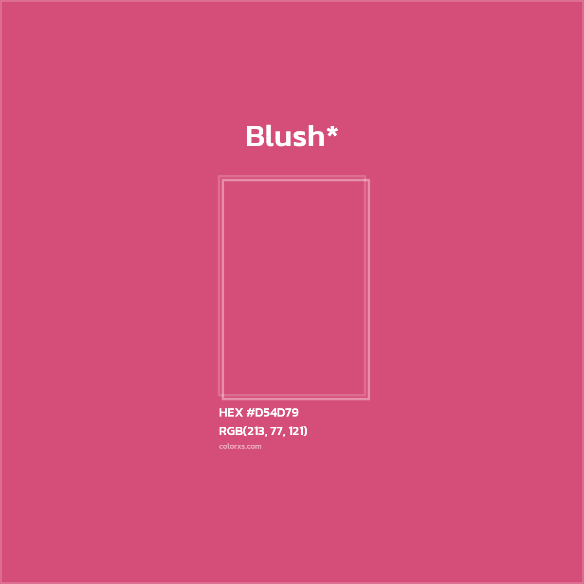 HEX #D54D79 Color Name, Color Code, Palettes, Similar Paints, Images